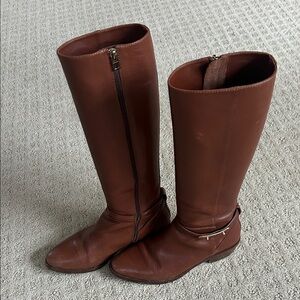 Classic Coach Leather Riding Boots